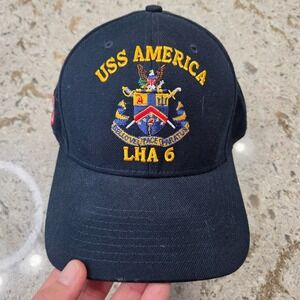 The Corps USS America LHA 6 Cap Embroidered Military Hat